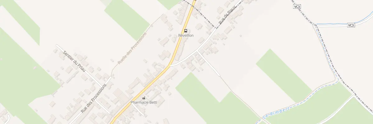 Plan du 3 Rue de Rieux à Burbure