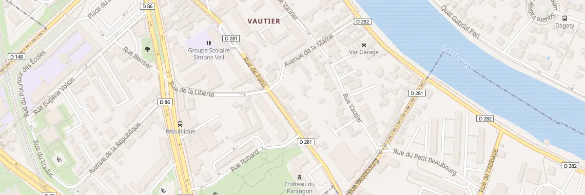 Plan du 69 Rue de Paris à Joinville-le-Pont