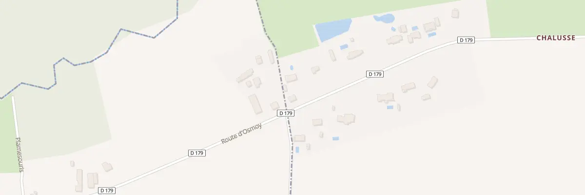Plan du 4600 Rte de Bourges à Osmoy