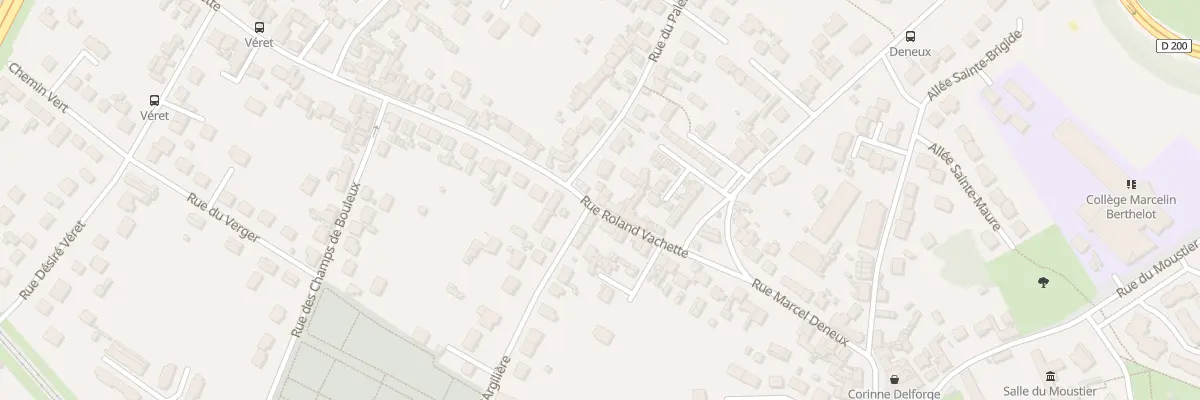 Plan du 8 Rue Roland Vachette à Nogent-sur-Oise