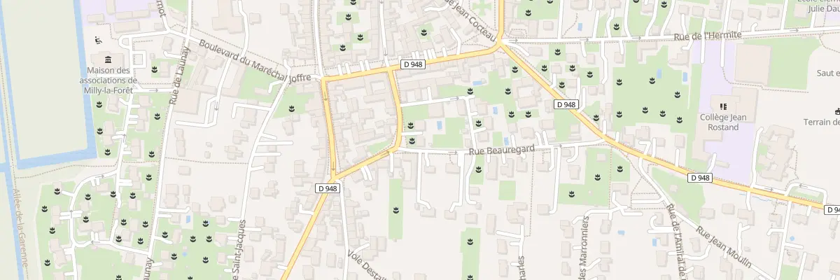 Plan du 5 Rue du Fbg St Wulfran à Milly-la-Forêt