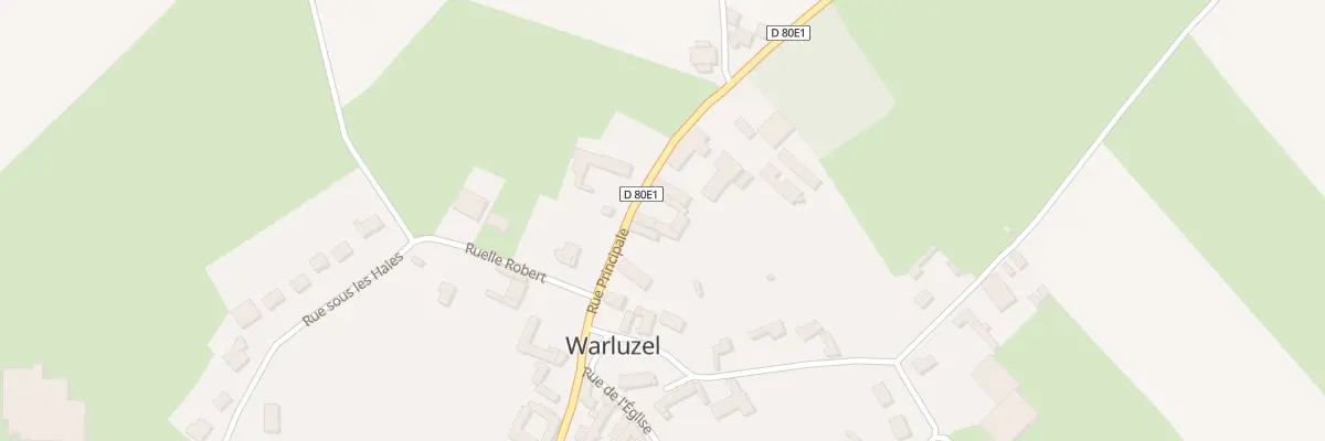 Plan du 38 Rue Principale à Warluzel