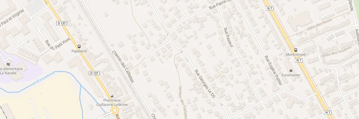 Plan du 66 Rue Georges le Dû à Corbeil-Essonnes