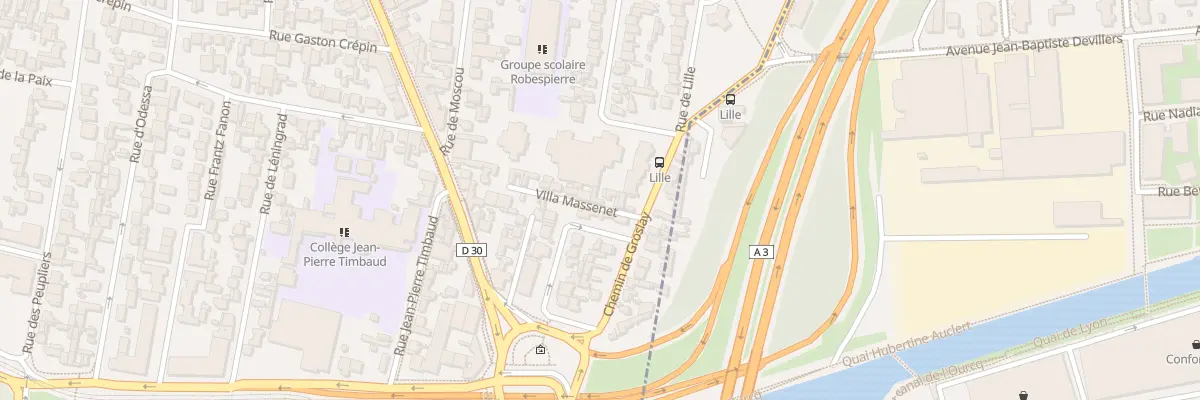 Plan du 6 Vla Massenet à Bobigny
