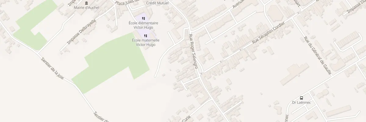 Plan du 48 Rue Roger Salengro à Auchel