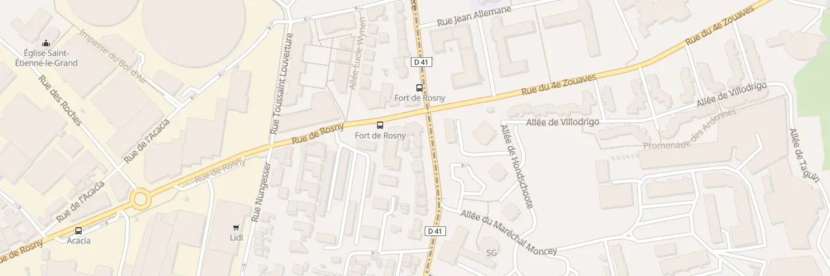 Plan du 2 Bd Théophile Sueur à Montreuil