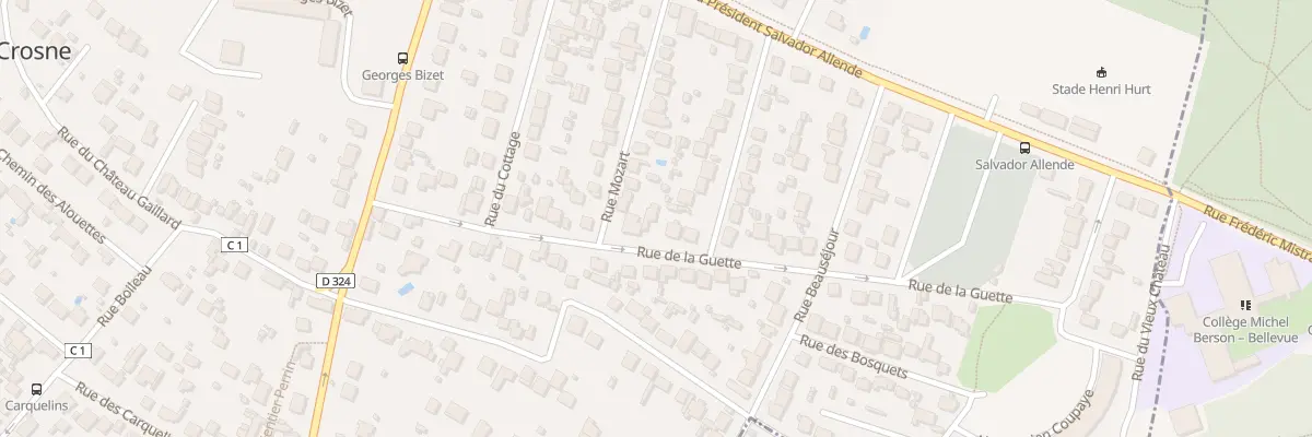 Plan du 19 Rue de la Guette à Crosne