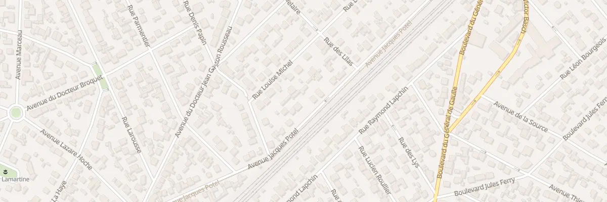 Plan du 39 Av Jacques Potel à Goussainville