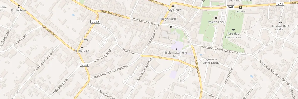 Plan du 7 Rue Notre-Dame à Fontenay-sous-Bois