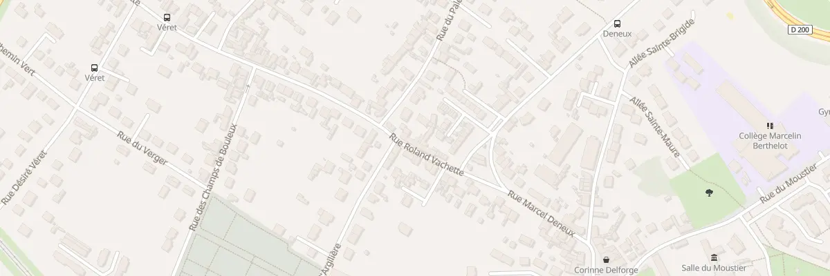 Plan du 6B Rue Roland Vachette à Nogent-sur-Oise