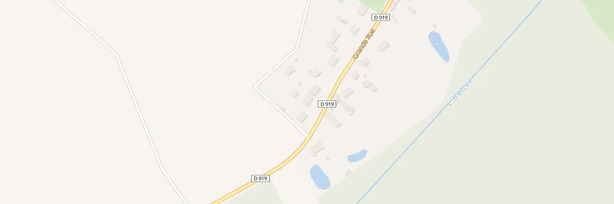 Plan du 5130 Gr Grande Rue à Contay
