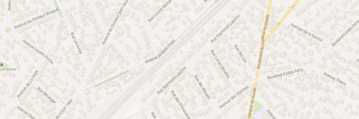 Plan du 27 Rue Raymond Lapchin à Goussainville