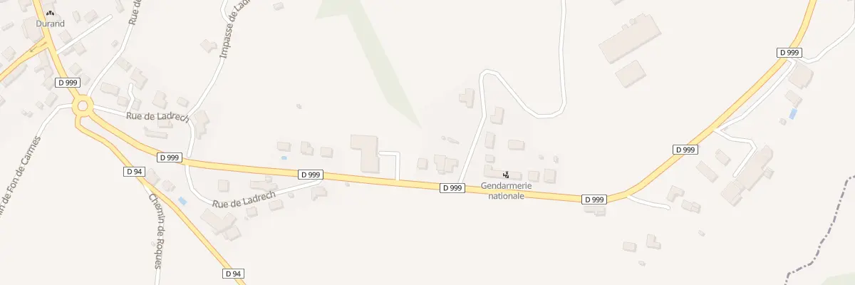 Plan du 12 Av de Millau à Alban