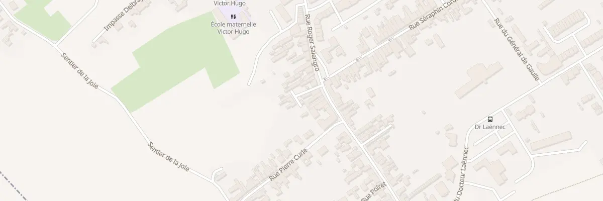 Plan du 60T Crs Lemaitre Rue Salengro à Auchel