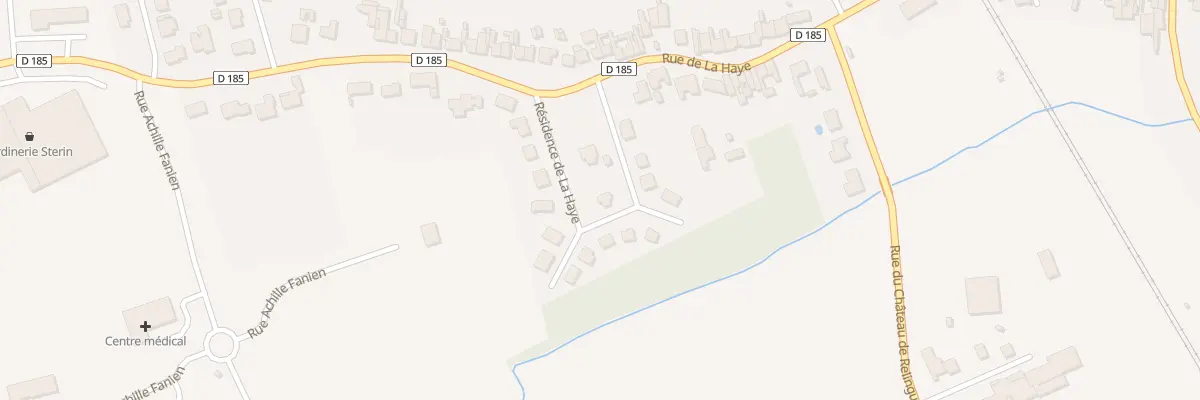Plan du 26 Rue de la Haye à Lillers