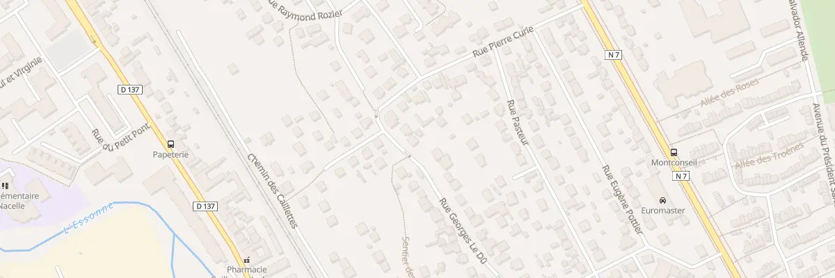 Plan du 49 Rue Georges le Dû à Corbeil-Essonnes