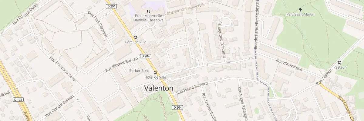 Plan du 7 Rue des Ecoles à Valenton
