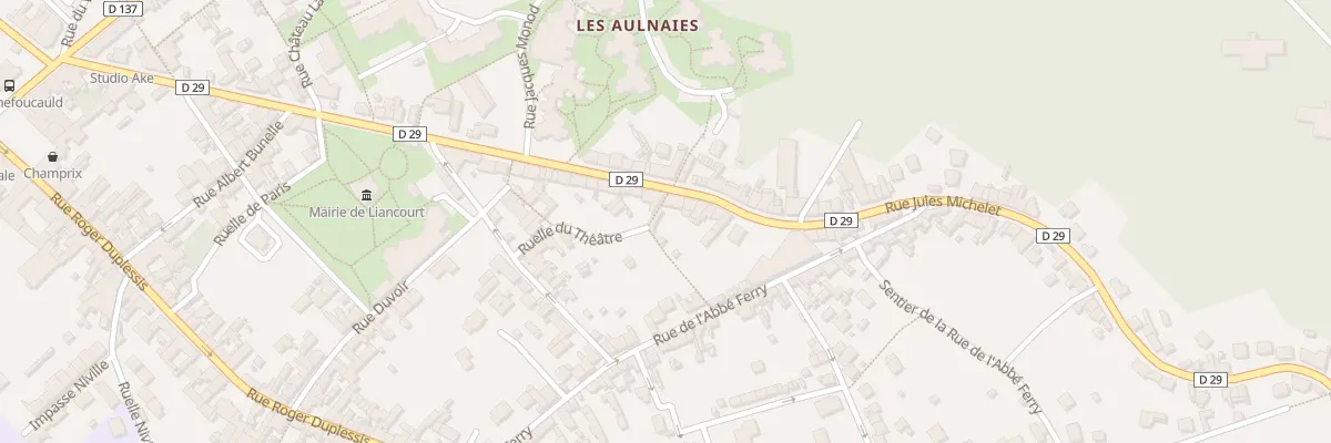 Plan du 434 Rue Jules Michelet à Liancourt