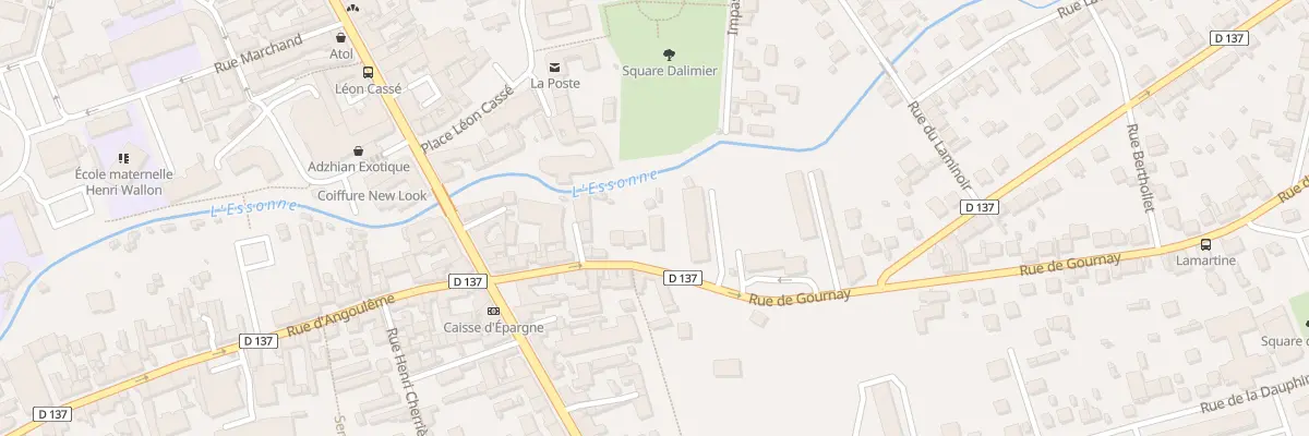 Plan du 114 Rue de Gournay à Corbeil-Essonnes