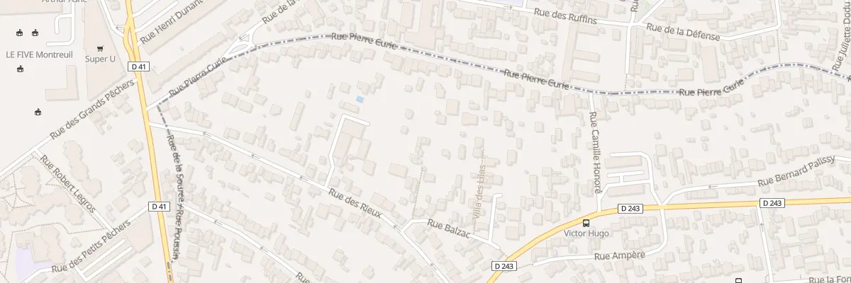Plan du 28B Rue Balzac à Fontenay-sous-Bois