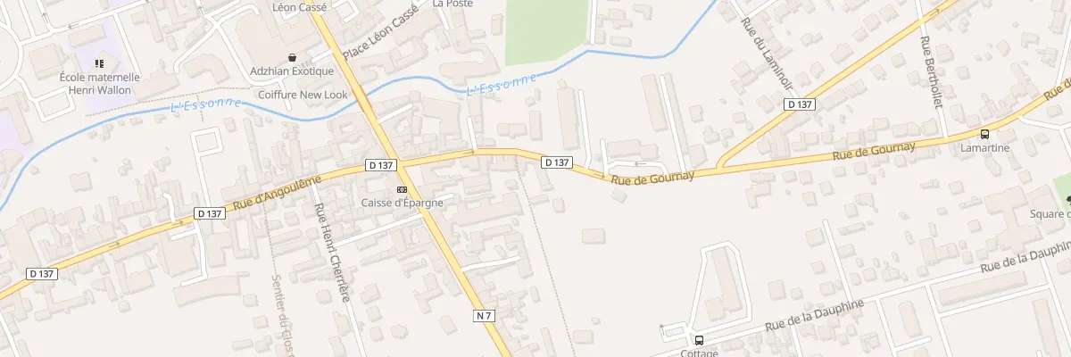Plan du 125 Rue de Gournay à Corbeil-Essonnes
