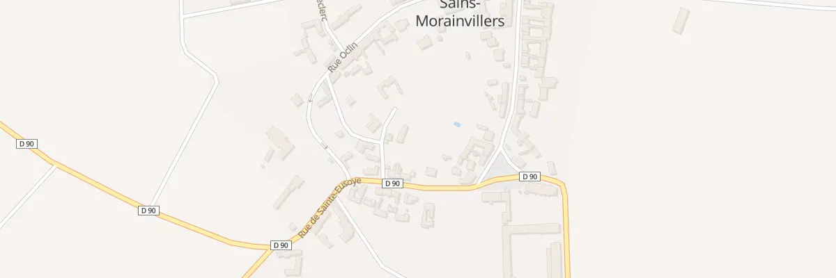 Plan du 4 Rue du Cul de Sac à Sains-Morainvillers