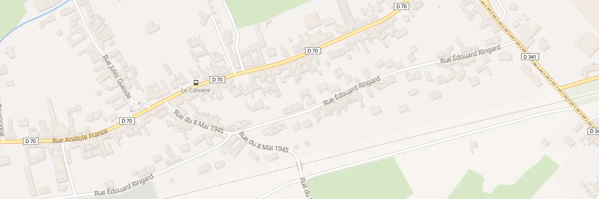 Plan du 20 Rue Edouard Ringard à Camblain-Châtelain