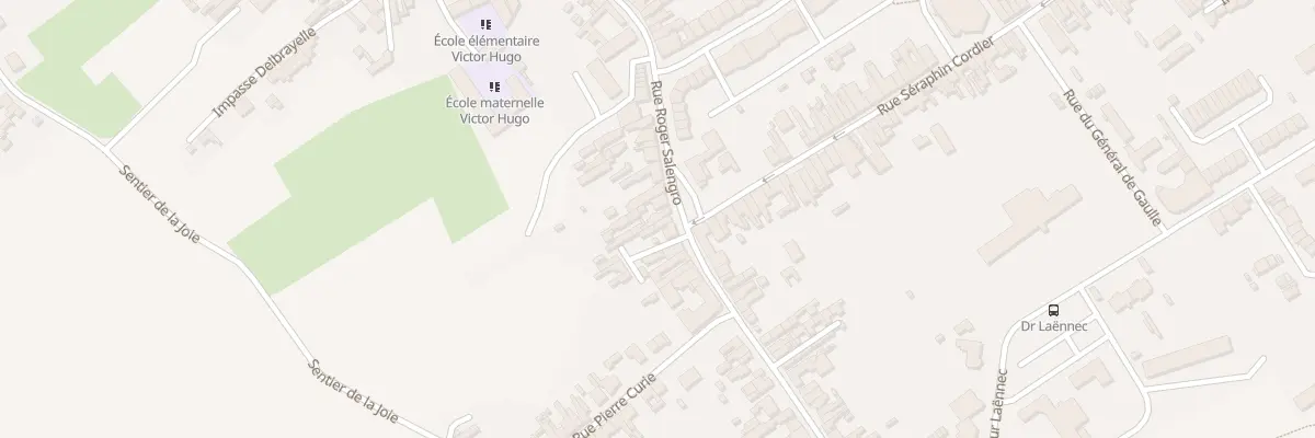 Plan du 56 Rue Roger Salengro à Auchel