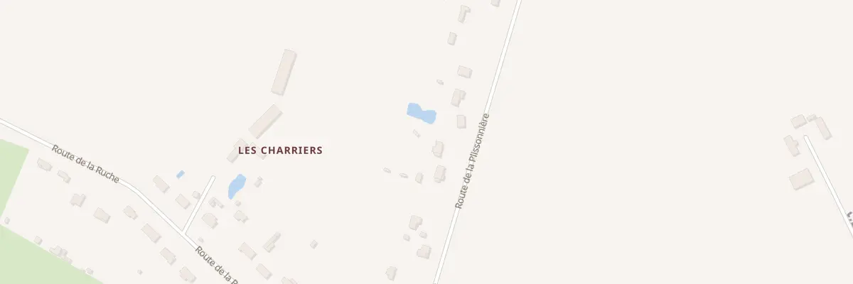 Plan du 16 Rte de la Plissonnière à Coudroy
