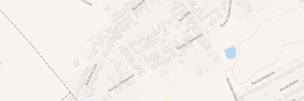 Plan du 44 Rue du 2 Septembre à Auchel