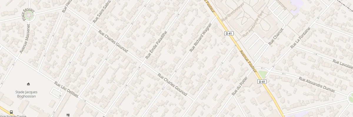 Plan du 59 Rue Richard Wagner au Blanc-Mesnil