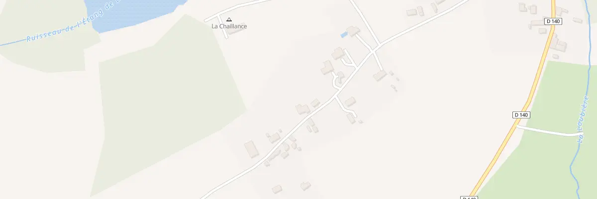 Plan du 21 Les Loges A Gariot à Faverdines
