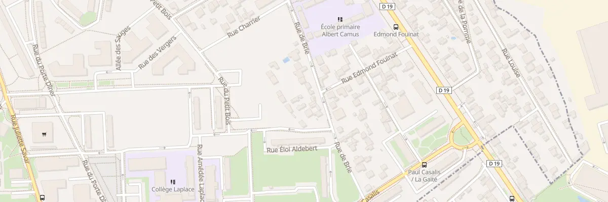 Plan du 138 Rue de Brie à Créteil