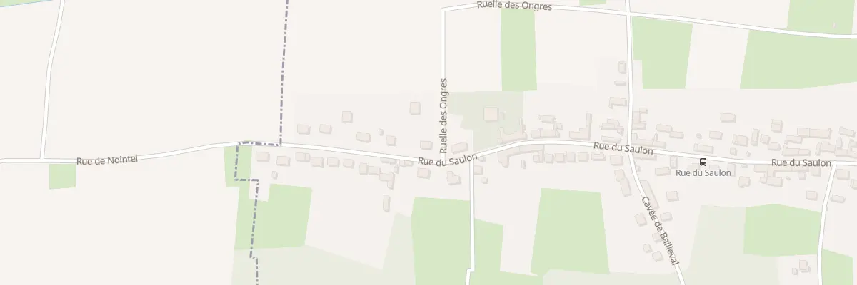 Plan du 52 Rue du Saulon à Nointel