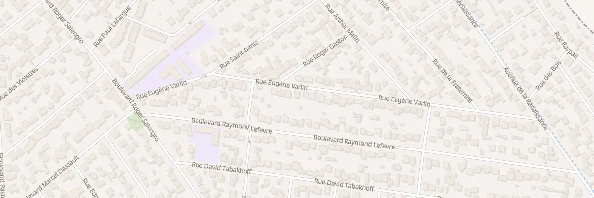 Plan du 36 Rue Eugène Varlin à Goussainville
