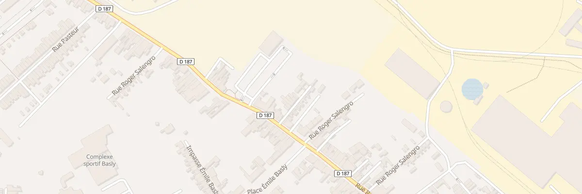 Plan du 29 Rue Roger Salengro à Isbergues
