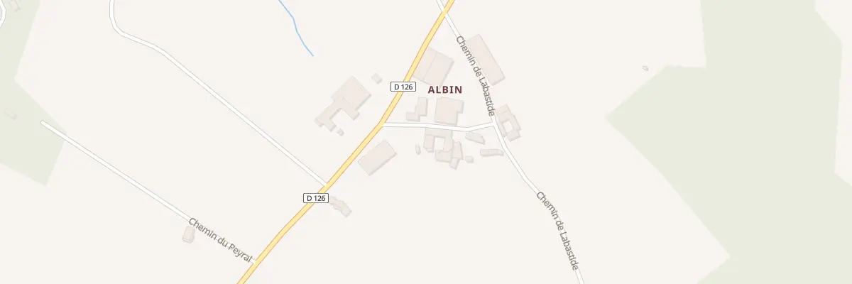 Plan du 5014 Albin au Dourn
