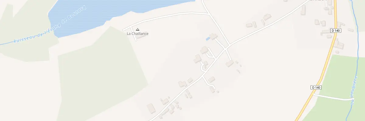 Plan du 9999 Les Loges A Gariot à Faverdines