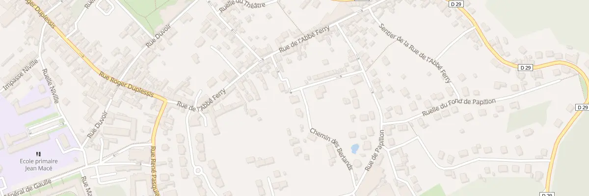 Plan du 6 Che des Berlands à Liancourt