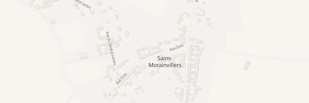 Plan du 10 Rue Oclin à Sains-Morainvillers
