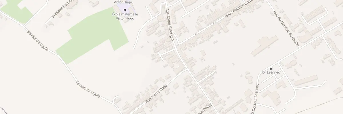 Plan du 64 Rue Roger Salengro à Auchel