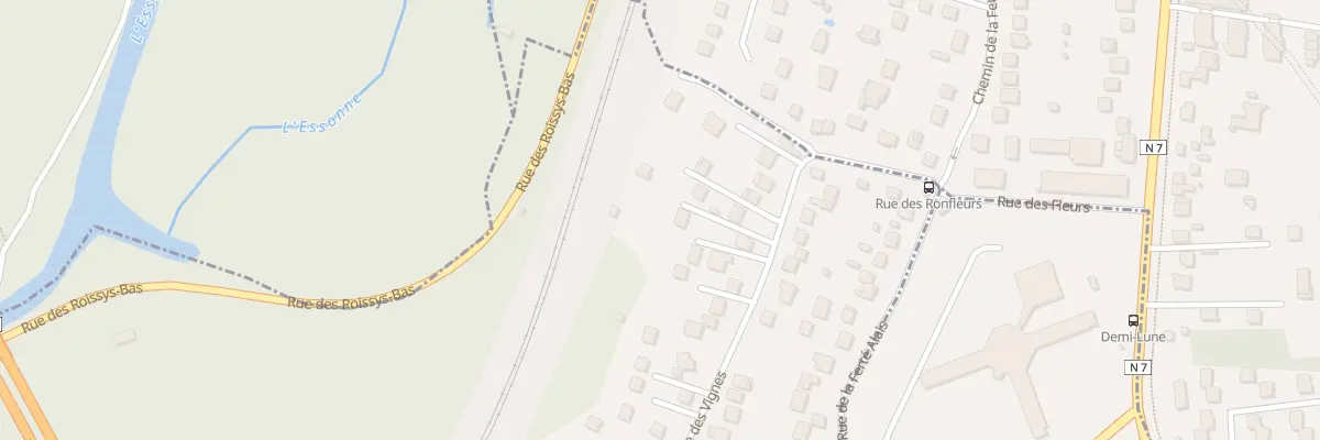 Plan du 14B Rue des Vignes à Ormoy