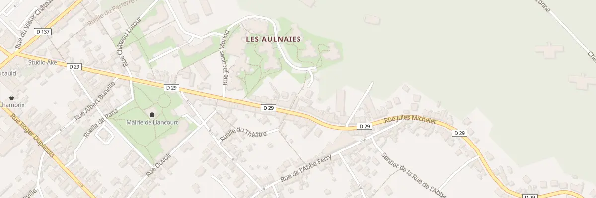 Plan du 439 Rue Jules Michelet à Liancourt