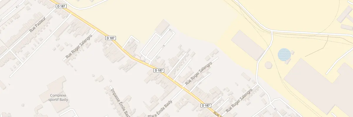 Plan du 31 Rue Roger Salengro à Isbergues