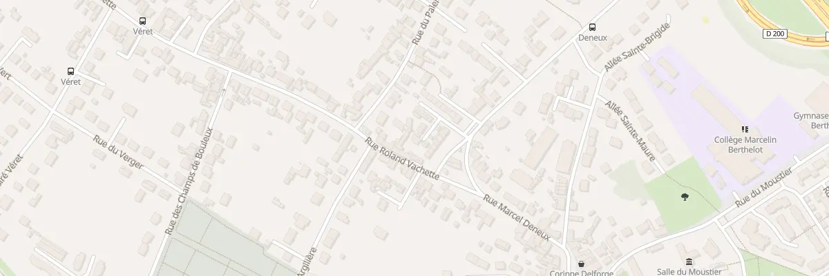 Plan du 4 Rue Roland Vachette à Nogent-sur-Oise