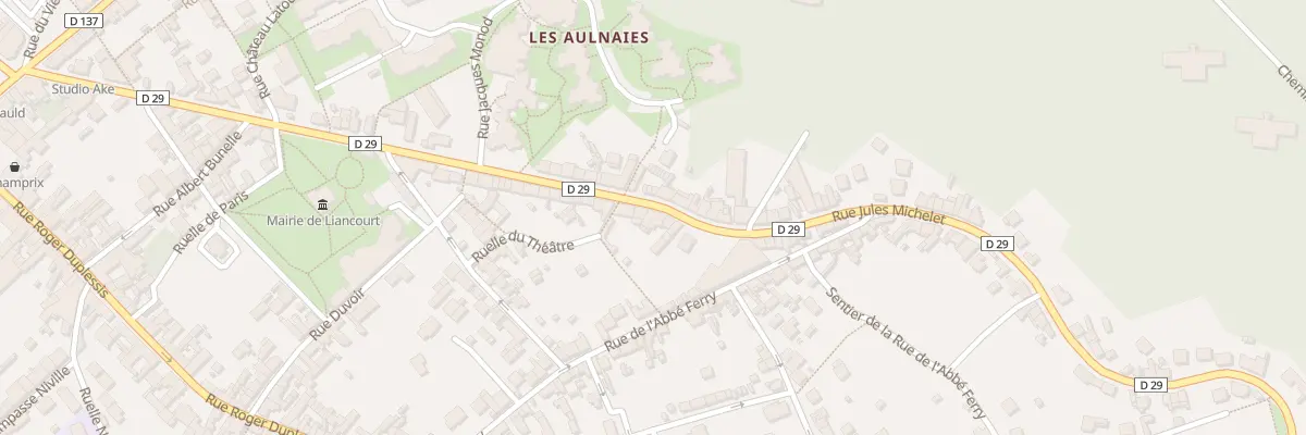 Plan du 456 Rue Jules Michelet à Liancourt