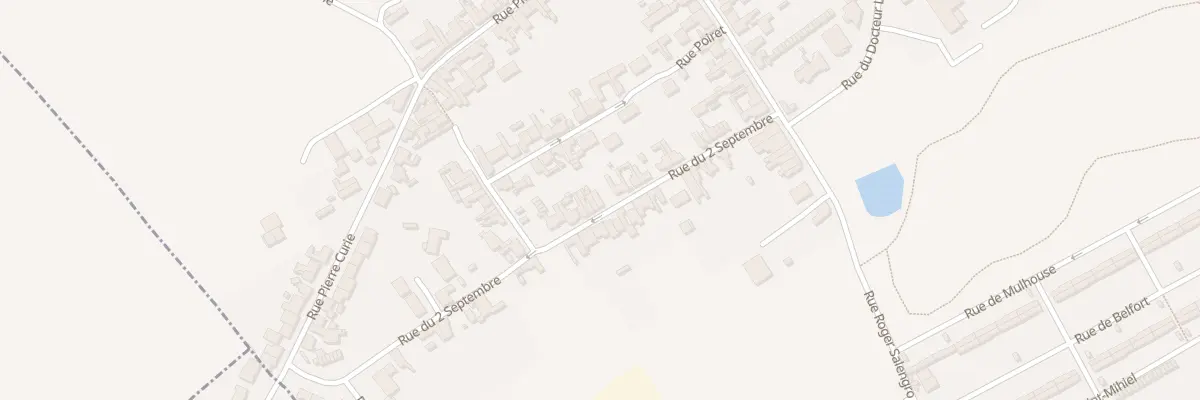 Plan du 38 Rue du 2 Septembre à Auchel
