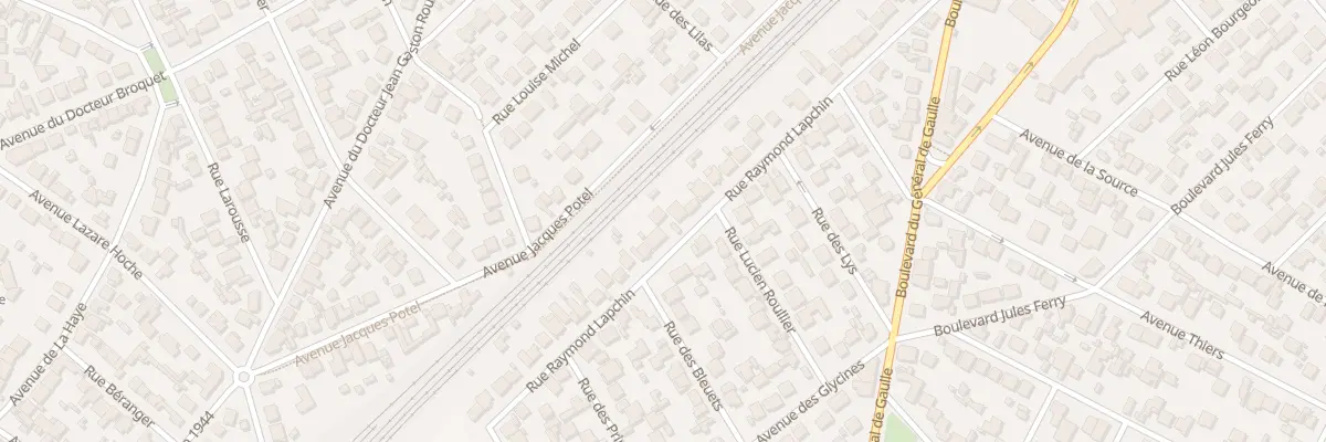 Plan du 35 Rue Raymond Lapchin à Goussainville