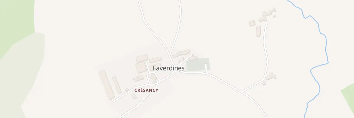 Plan du 2 Pl de l’Eglise à Faverdines
