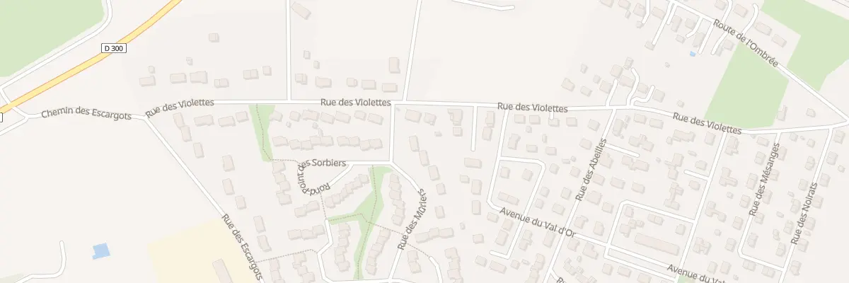 Plan du 10 Rue des Muriers à Orval